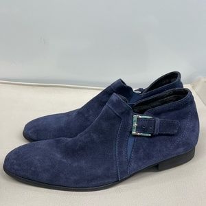 ZILLI suede shoes with lining size US 8